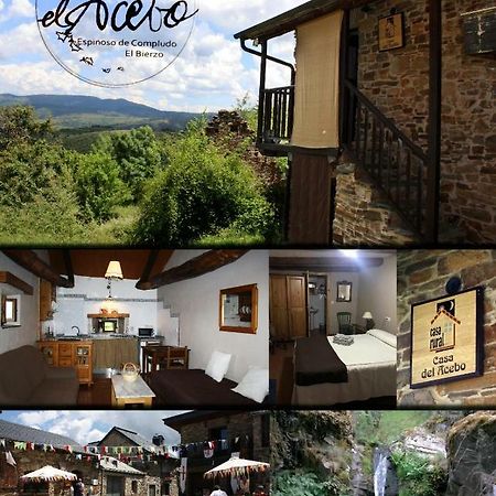Casa Rural Del Acebo Espinoso de Compludo Exteriör bild